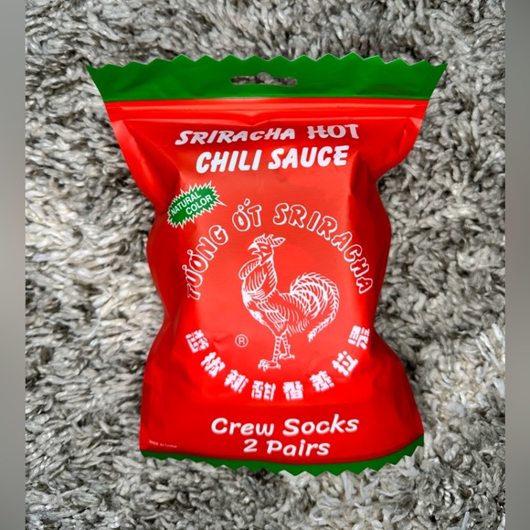 MAD Engine Other - Mad Engine Huy Fong Sriracha crew socks pack
